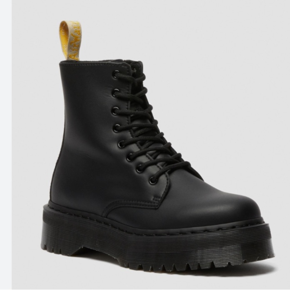 Doc Martens Vegan Jadon II Boot Mono Platforms in Black
